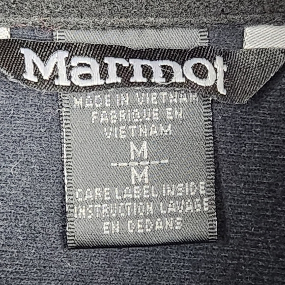 MARMOT Gore Windstopper Fleece Sweatshirt Sweater Full Zip Jacket Men's  Medium - Picture 8 of 11